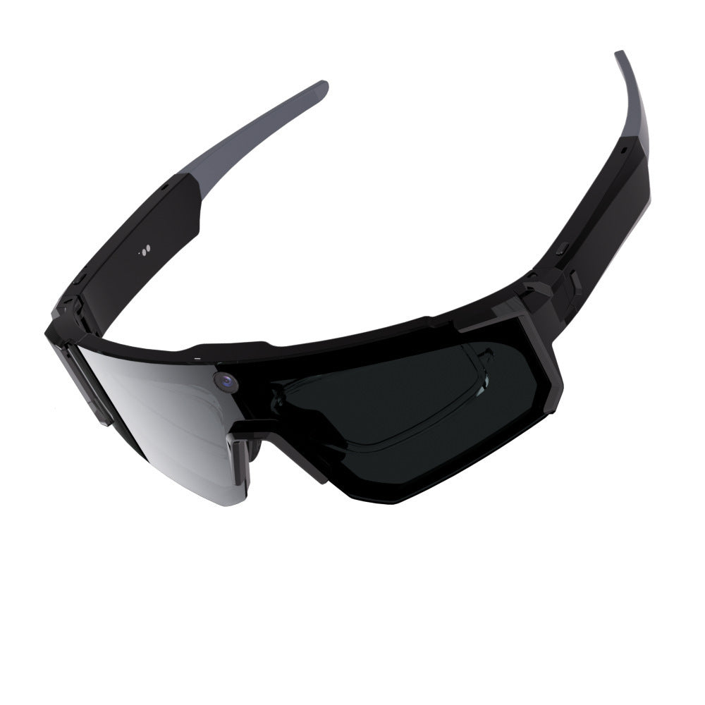 Riding AI smart glasses with built-in camera and UV protection