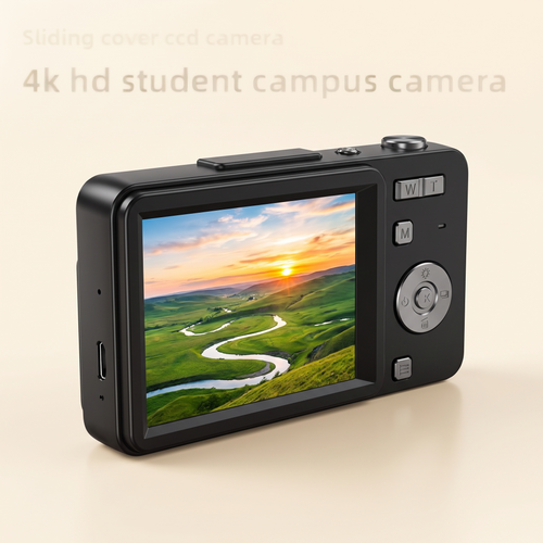 4K HD Slide Cover Digital Camera