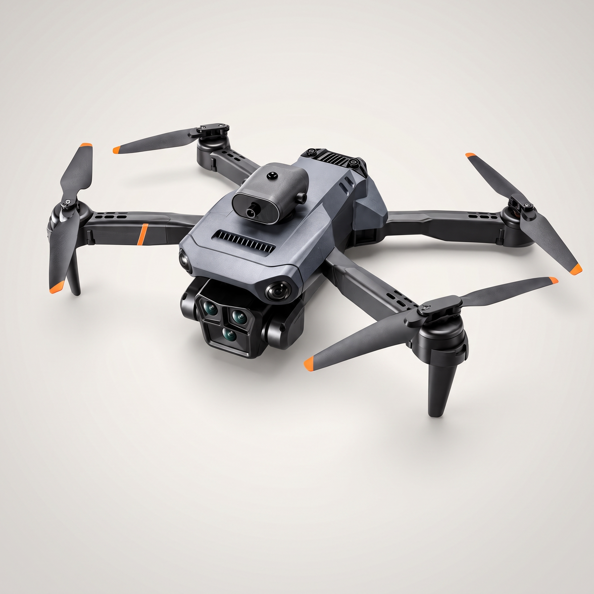 Aerial photography of remote-controlled aircraft by drones
