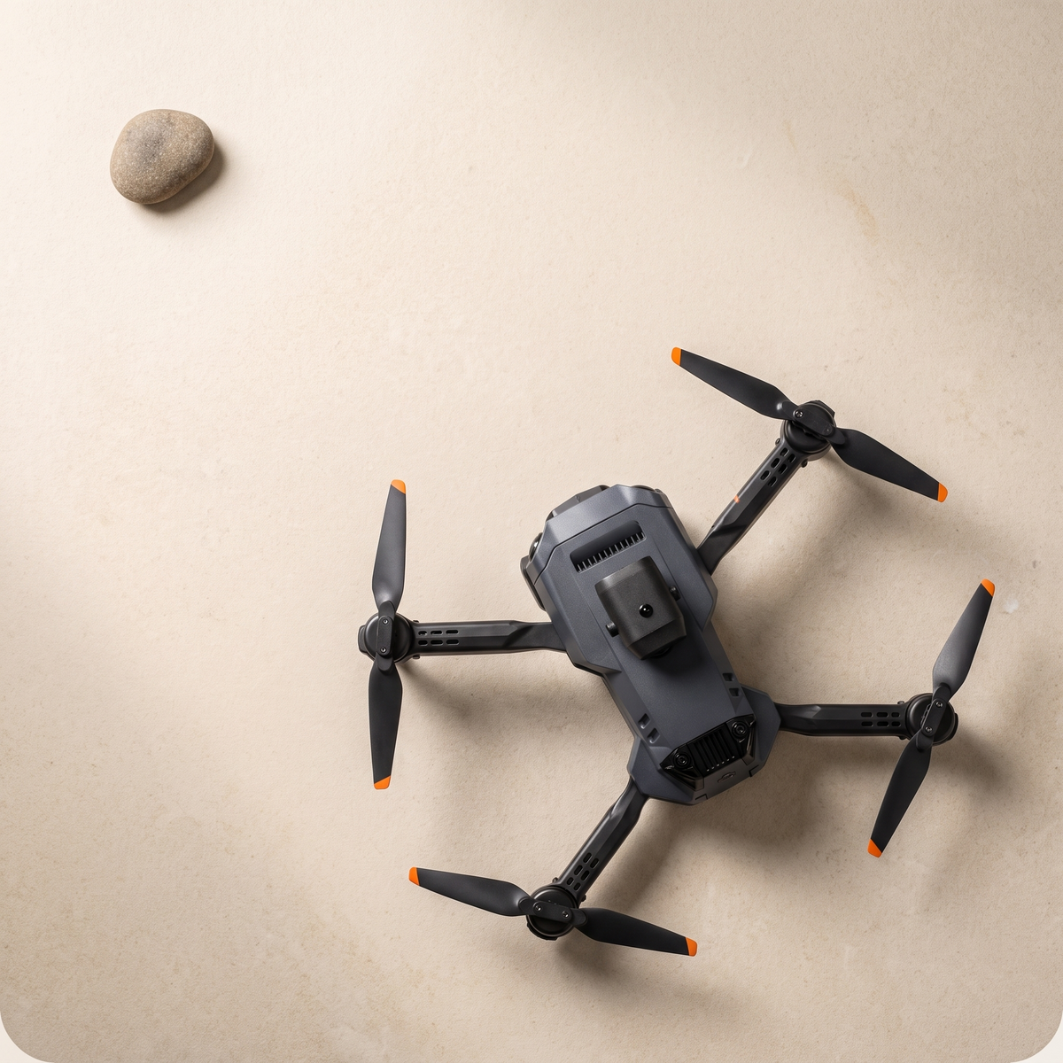 Aerial photography of remote-controlled aircraft by drones