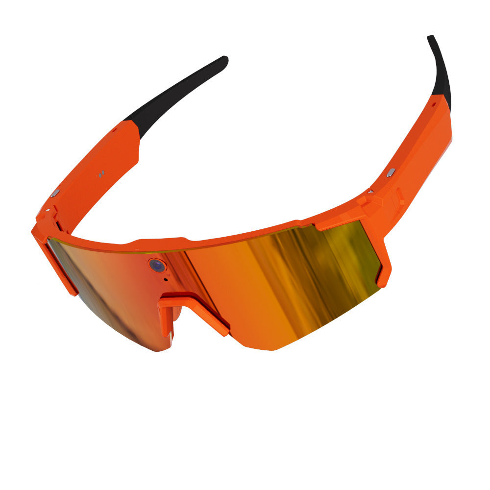 Riding AI smart glasses with built-in camera and UV protection